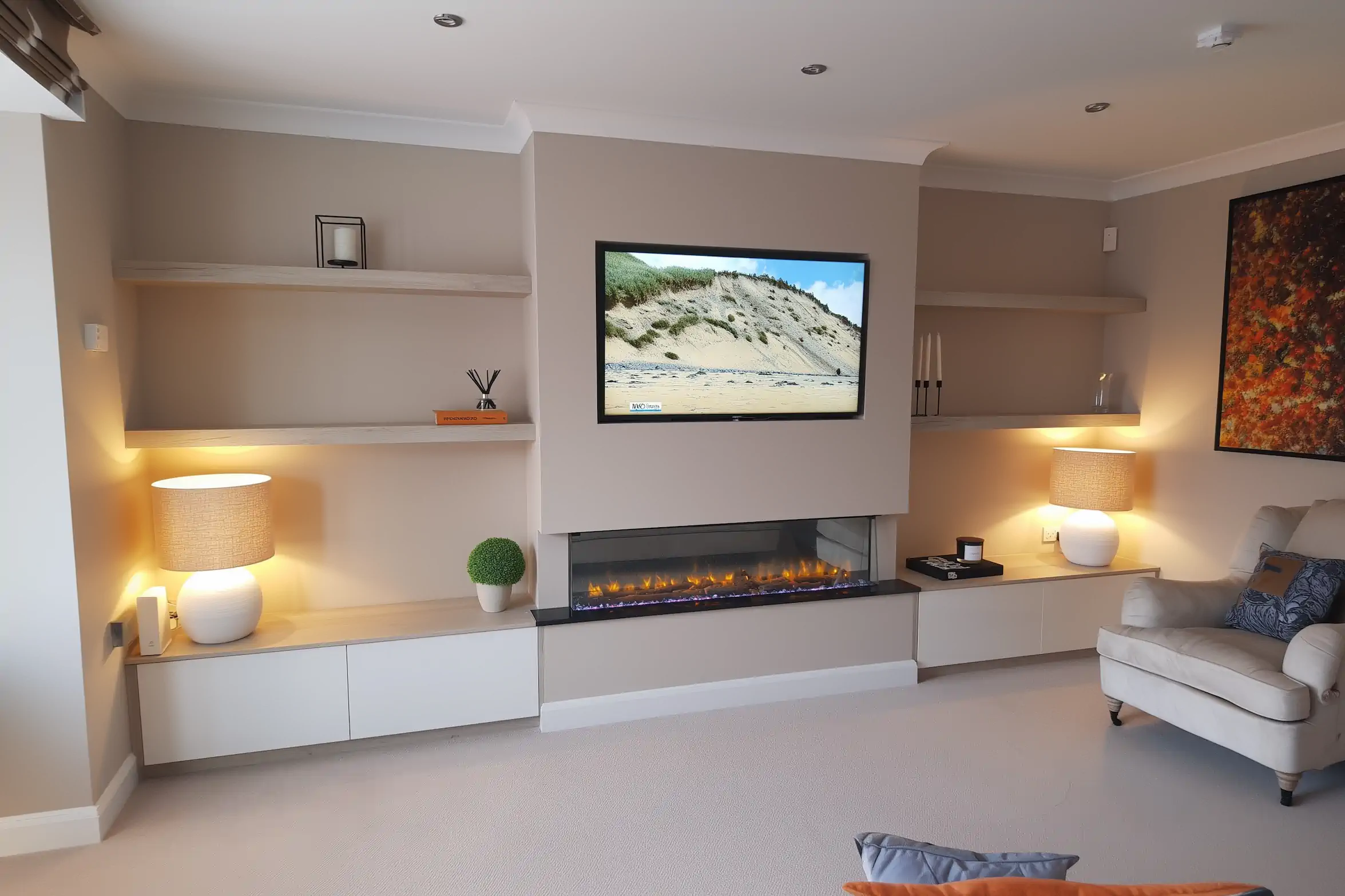Alcoves & TV Units by Creo Interiors in Kildare and Dublin