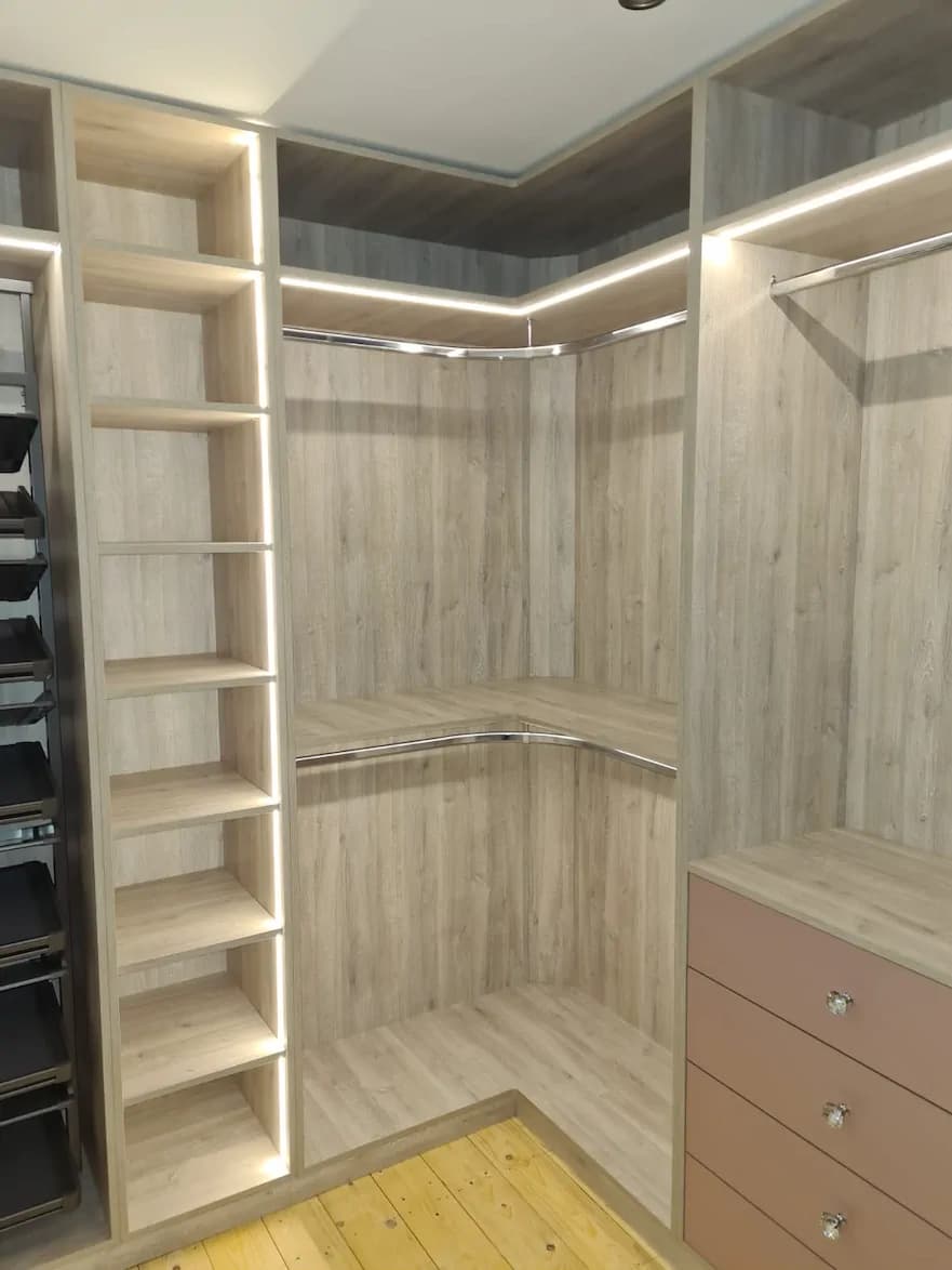 Walk-in Wardrobes project by Creo Interiors in Kildare - photo 12