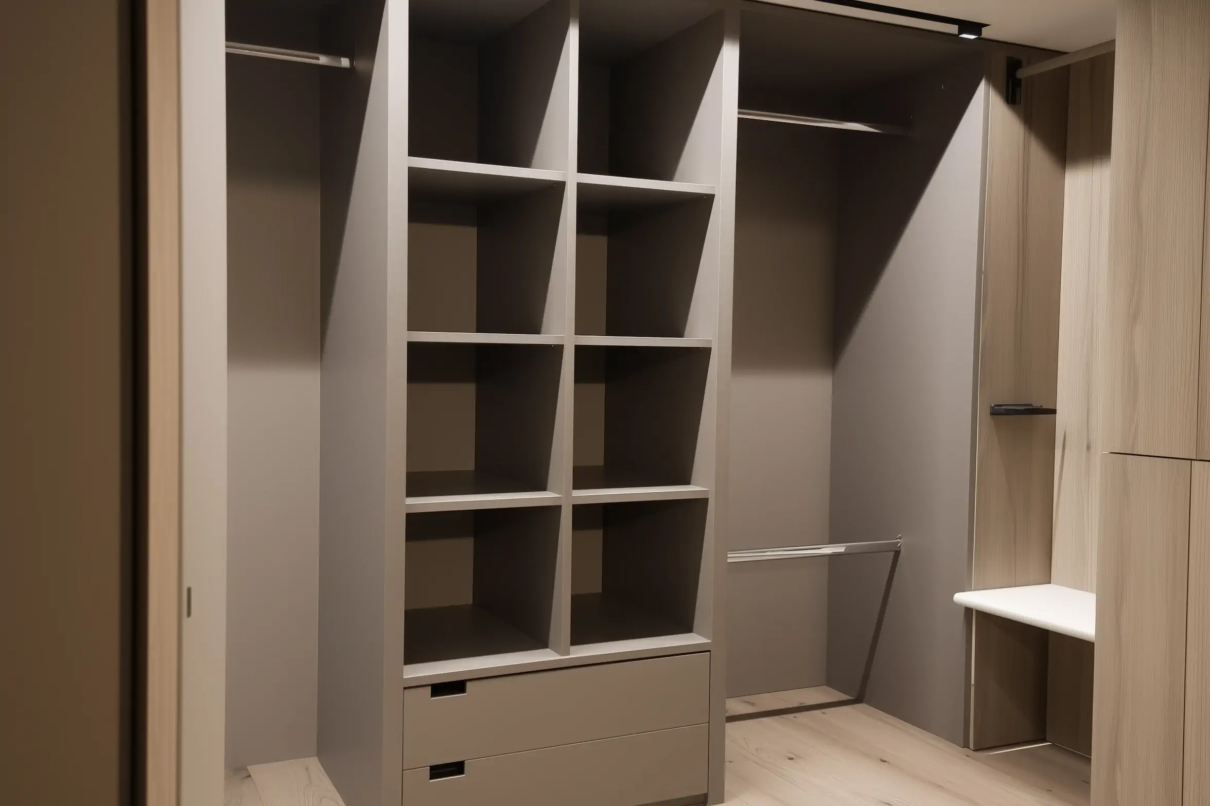 Walk-in Wardrobes by Creo Interiors in Kildare and Dublin